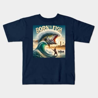 Born to Fish Kids T-Shirt